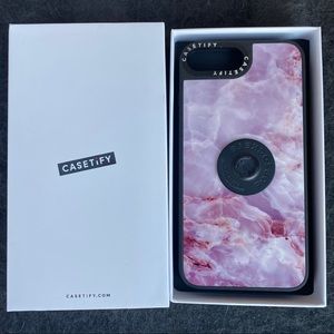 QUICK SALE 🎉 iPhone 8+ case & pop socket stand